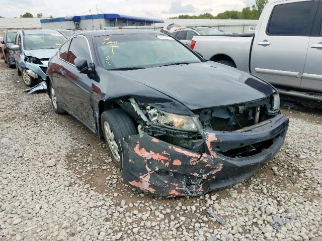 1HGCS12868A022866 - 2008 HONDA ACCORD EXL BLACK photo 1