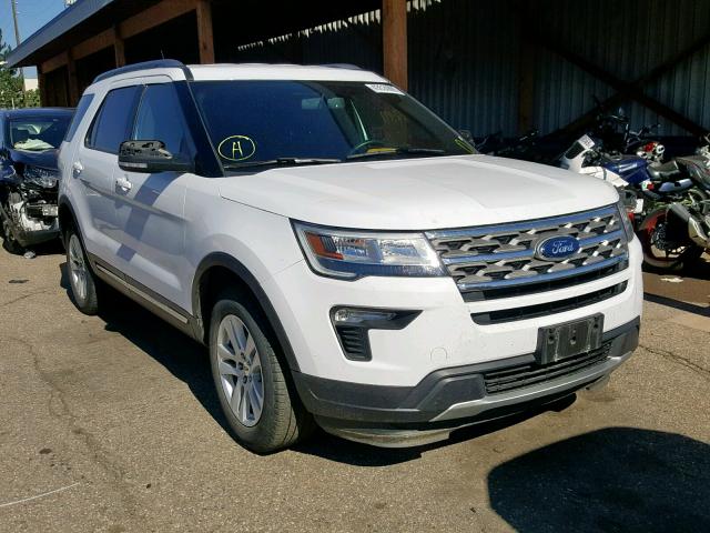 1FM5K8D87JGC15085 - 2018 FORD EXPLORER X Սպիտակ լուսանկար 1