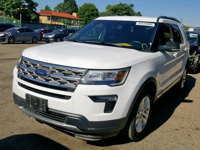 1FM5K8D87JGC15085 - 2018 FORD EXPLORER X Սպիտակ լուսանկար 2