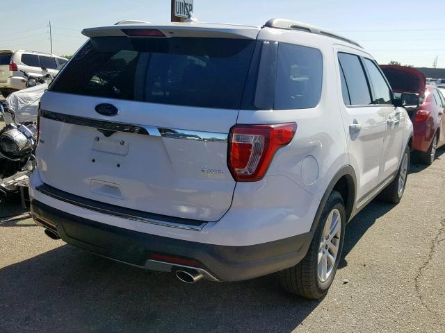 1FM5K8D87JGC15085 - 2018 FORD EXPLORER X Սպիտակ լուսանկար 4