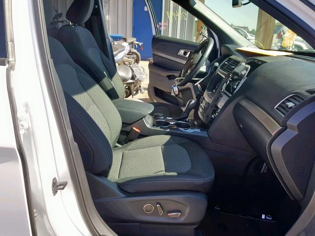 1FM5K8D87JGC15085 - 2018 FORD EXPLORER X Սպիտակ լուսանկար 5