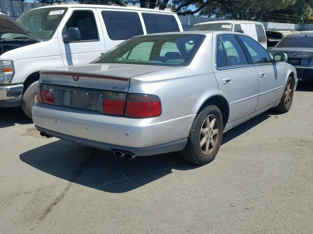 1G6KS54Y43U281302 - 2003 CADILLAC SEVILLE SL SILVER photo 4