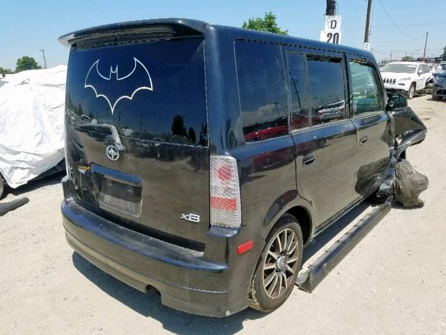 JTLKT324264099217 - 2006 TOYOTA SCION XB 黑色 照片 4