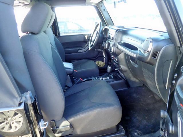 1C4AJWAG7GL112285 - 2016 JEEP WRANGLER S BLACK photo 5