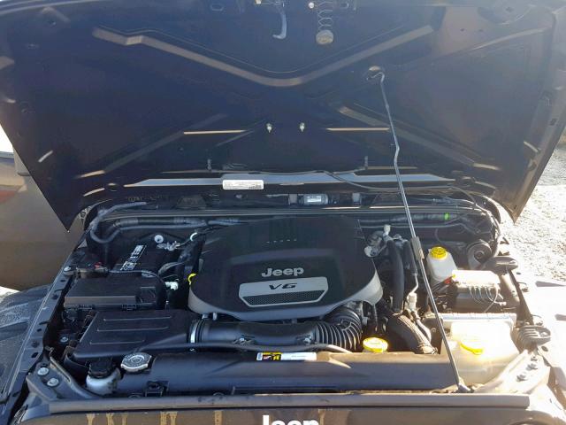 1C4AJWAG7GL112285 - 2016 JEEP WRANGLER S BLACK photo 7