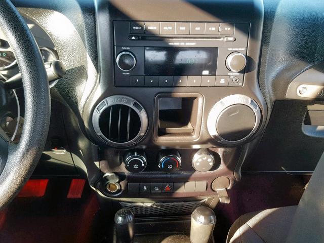 1C4AJWAG7GL112285 - 2016 JEEP WRANGLER S BLACK photo 9