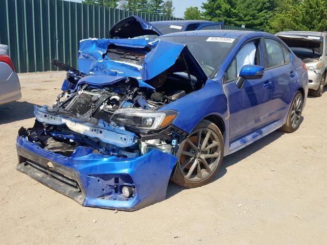 JF1VA1H62J9839068 - 2018 SUBARU WRX LIMITE BLUE photo 2