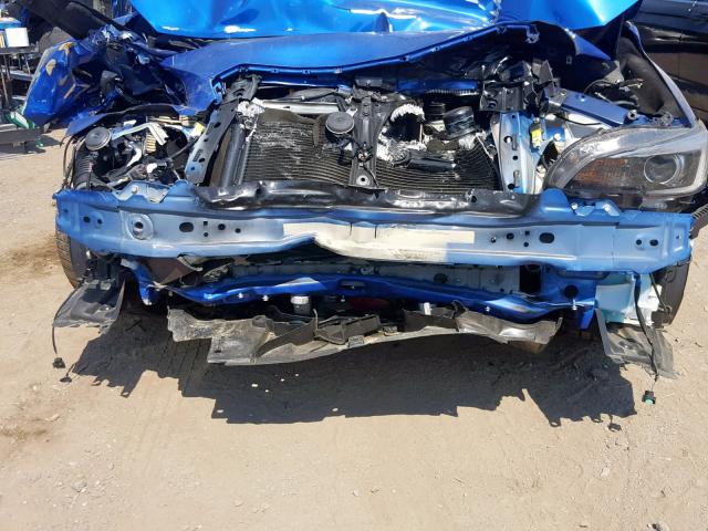 JF1VA1H62J9839068 - 2018 SUBARU WRX LIMITE BLUE photo 9