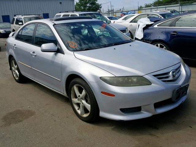 1YVHP84C555M33934 - 2005 MAZDA 6 I SILVER photo 1