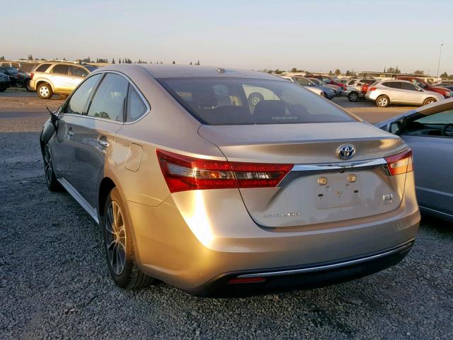 4T1BD1EB9HU057701 - 2017 TOYOTA AVALON HYB SILVER photo 3