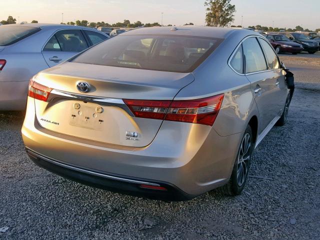 4T1BD1EB9HU057701 - 2017 TOYOTA AVALON HYB SILVER photo 4