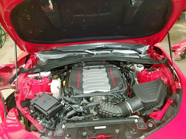 1G1FF1R74G0155426 - 2016 CHEVROLET CAMARO SS RED photo 7