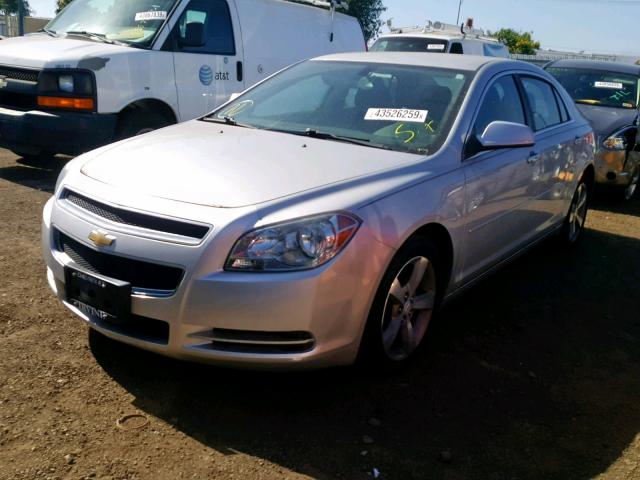 1G1ZC5E02CF219931 - 2012 CHEVROLET MALIBU 1LT 银色 照片 2