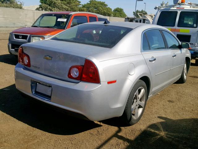 1G1ZC5E02CF219931 - 2012 CHEVROLET MALIBU 1LT 银色 照片 4