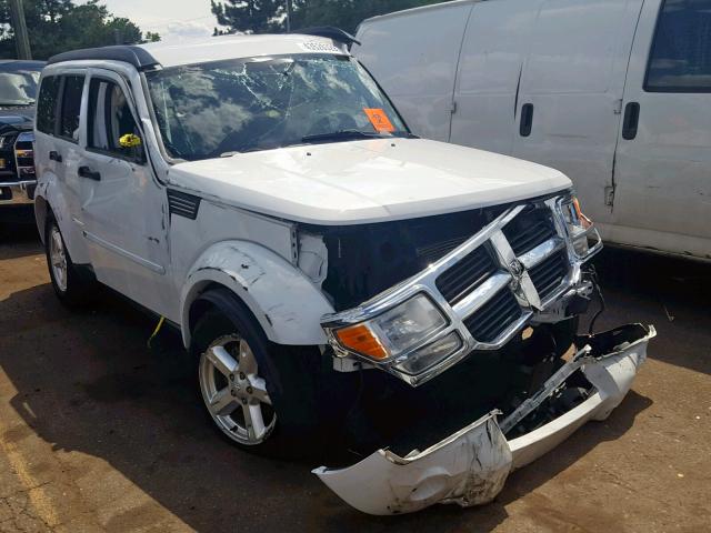 1D4PU2GK3BW598156 - 2011 DODGE NITRO SE WHITE photo 1