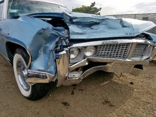482699H350242 - 1969 BUICK ELECTRA BLUE photo 10