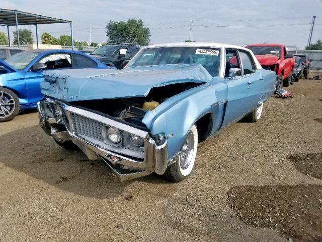 482699H350242 - 1969 BUICK ELECTRA BLUE photo 2