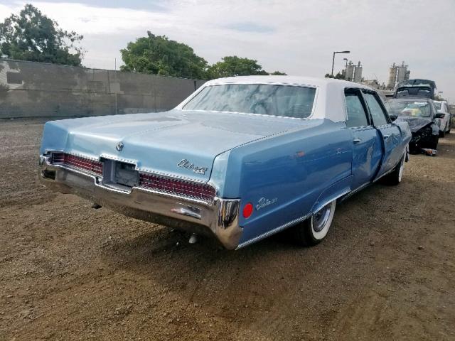482699H350242 - 1969 BUICK ELECTRA BLUE photo 4