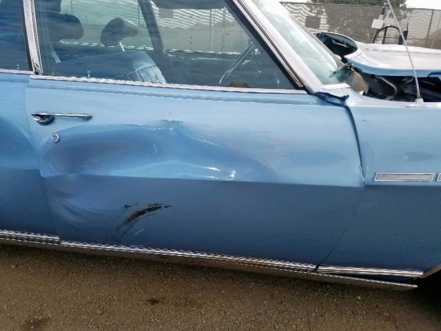 482699H350242 - 1969 BUICK ELECTRA BLUE photo 9