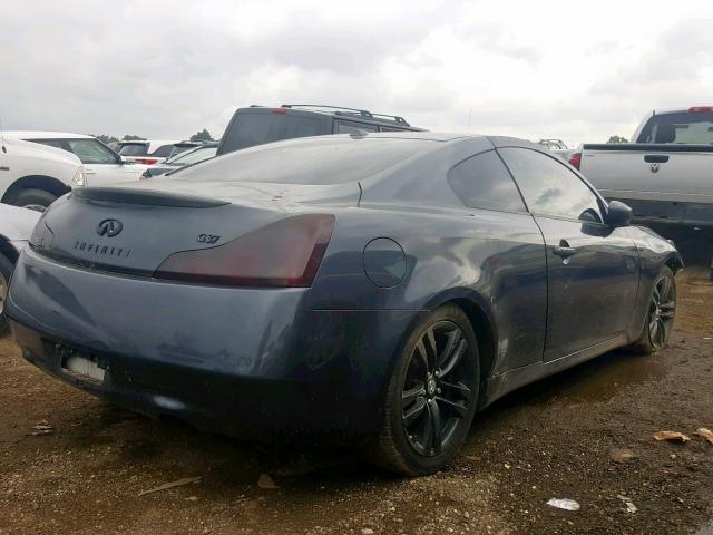 JNKCV64E98M124178 - 2008 INFINITI G37 BASE GRAY photo 4