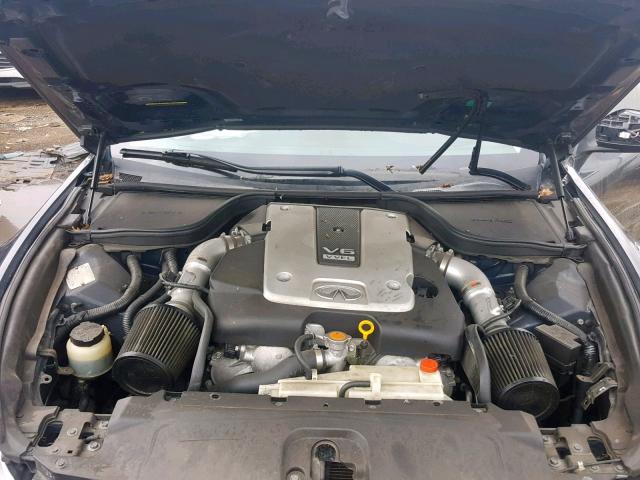 JNKCV64E98M124178 - 2008 INFINITI G37 BASE GRAY photo 7