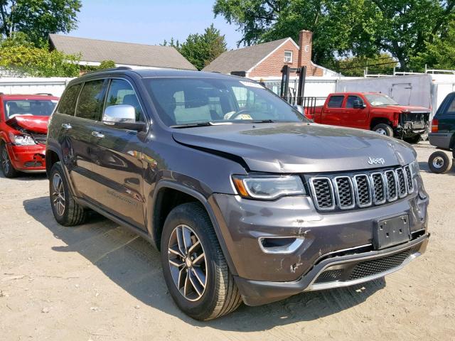 1C4RJFBG8HC885379 - 2017 JEEP GRAND CHER GRAY photo 1