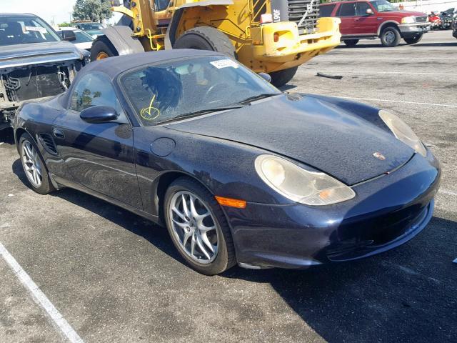 WP0CA29873U623644 - 2003 PORSCHE BOXSTER BLUE photo 1