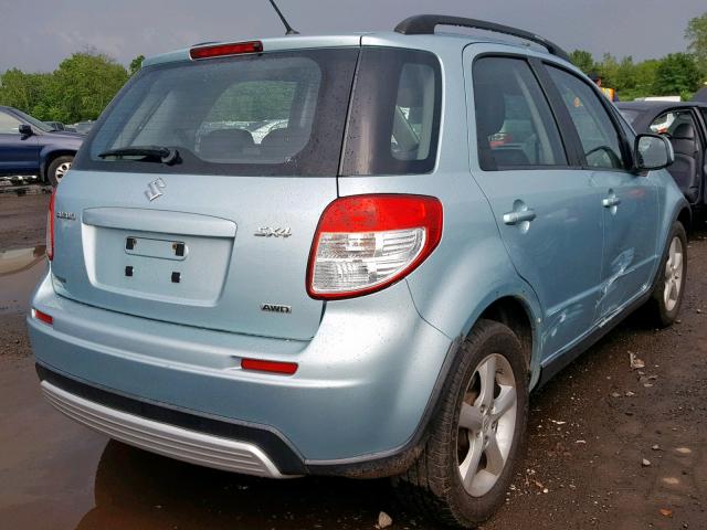 JS2YB413696201432 - 2009 SUZUKI SX4 TECHNO BLUE photo 4