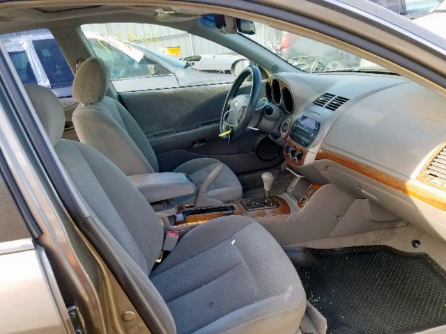 1N4BL11DX2C168243 - 2002 NISSAN ALTIMA SE GOLD photo 5