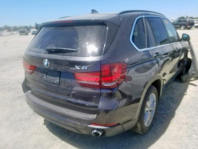 5UXKR2C52E0H33516 - 2014 BMW X5 SDRIVE3 BLACK photo 4