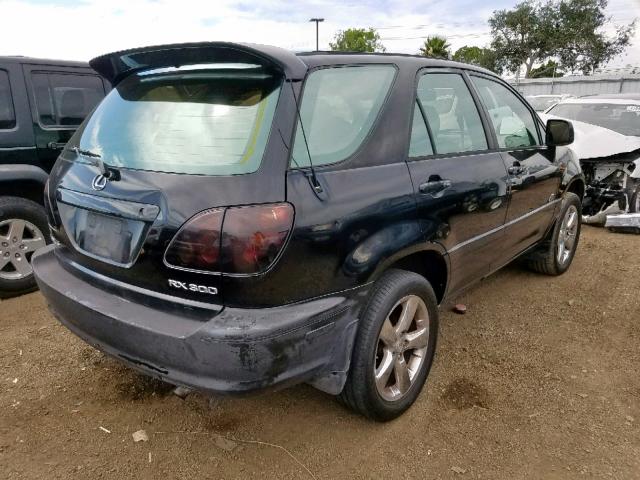 JT6HF10U8Y0141072 - 2000 LEXUS RX 300 BLACK photo 4