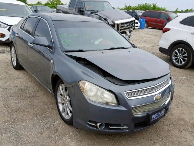 1G1ZK57798F179738 - 2008 CHEVROLET MALIBU LTZ ნაცრისფერი ფოტო 1