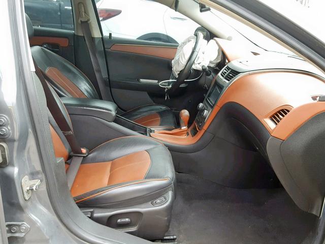 1G1ZK57798F179738 - 2008 CHEVROLET MALIBU LTZ ნაცრისფერი ფოტო 5