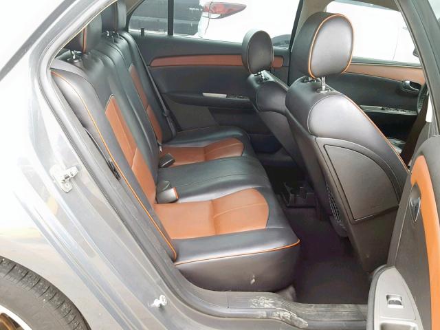 1G1ZK57798F179738 - 2008 CHEVROLET MALIBU LTZ ნაცრისფერი ფოტო 6