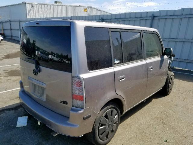 JTLKT324264082045 - 2006 TOYOTA SCION XB 金色 照片 4