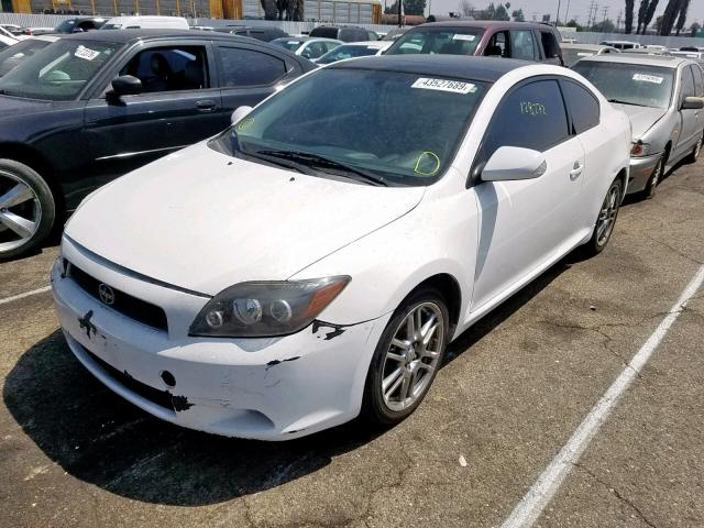 JTKDE3B77A0308372 - 2010 TOYOTA SCION TC თეთრი ფოტო 2