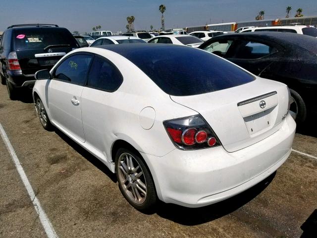 JTKDE3B77A0308372 - 2010 TOYOTA SCION TC თეთრი ფოტო 3