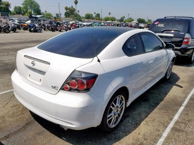JTKDE3B77A0308372 - 2010 TOYOTA SCION TC თეთრი ფოტო 4