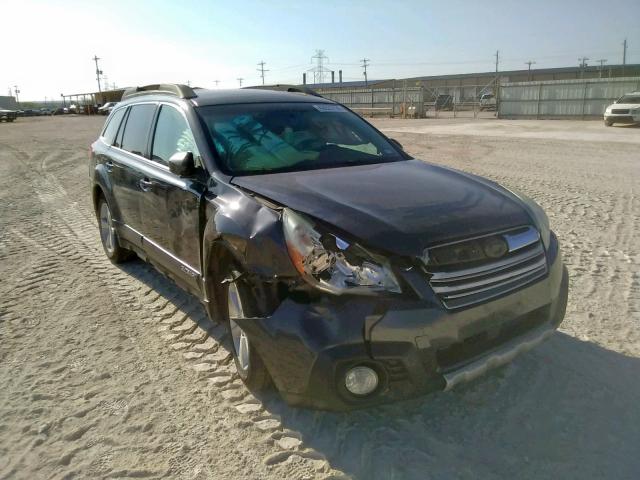 4S4BRDPC0D2300522 - 2013 SUBARU OUTBACK 3. GRAY photo 1