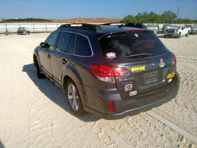 4S4BRDPC0D2300522 - 2013 SUBARU OUTBACK 3. GRAY photo 3