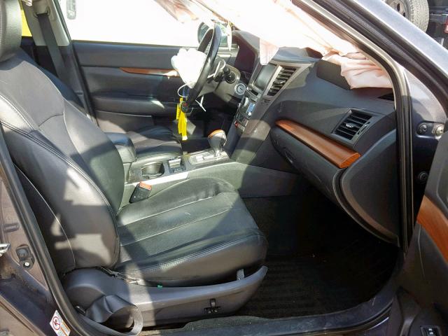 4S4BRDPC0D2300522 - 2013 SUBARU OUTBACK 3. GRAY photo 5