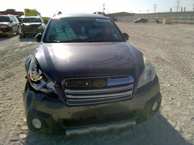 4S4BRDPC0D2300522 - 2013 SUBARU OUTBACK 3. GRAY photo 9