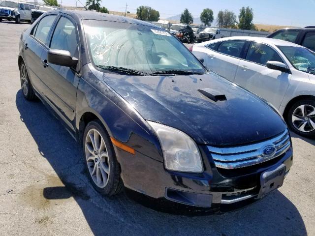 3FAHP06Z87R230020 - 2007 FORD FUSION S BLACK photo 1