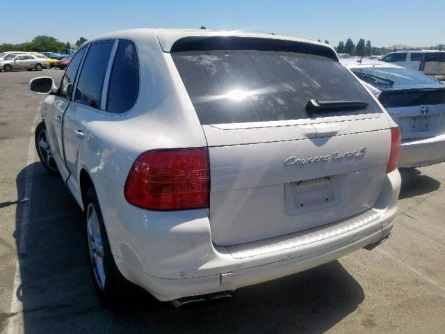 WP1AC29P05LA92724 - 2005 PORSCHE CAYENNE TU WHITE photo 3