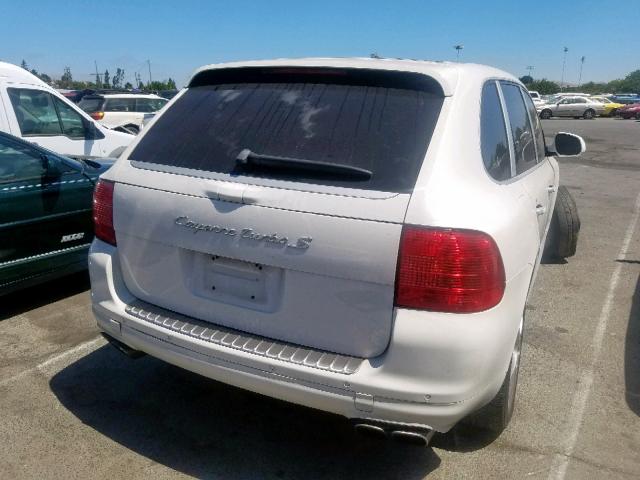 WP1AC29P05LA92724 - 2005 PORSCHE CAYENNE TU WHITE photo 4