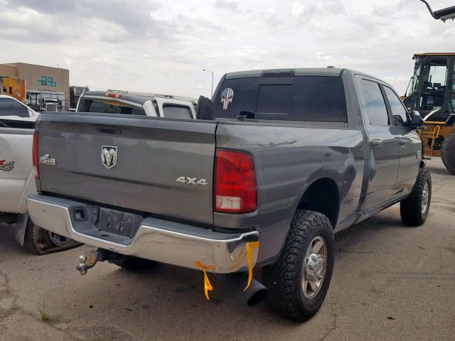 3D73Y3CLXBG597059 - 2011 DODGE RAM 3500 GRAY photo 4