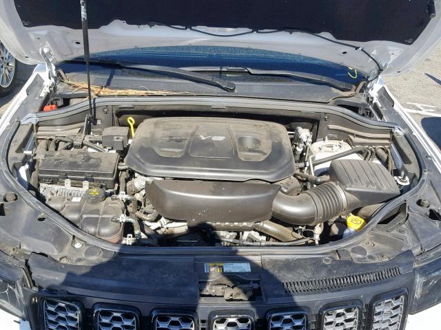 1C4RJEAG0HC837516 - 2017 JEEP GRAND CHER WHITE photo 7