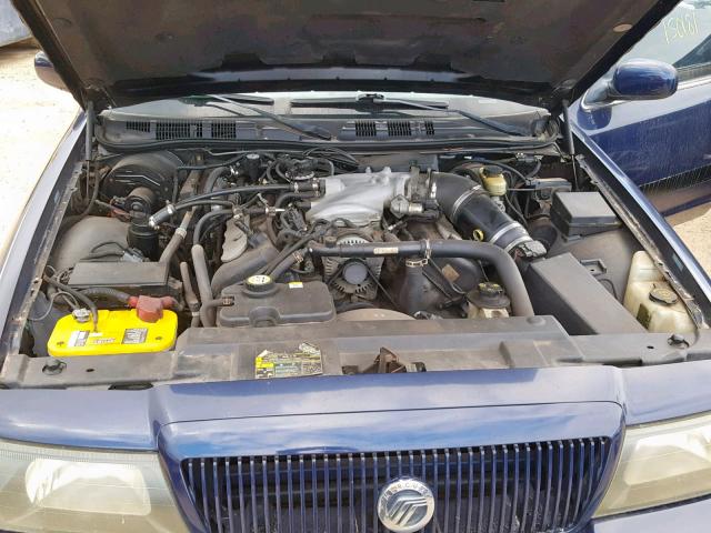 2MEHM75V43X626417 - 2003 MERCURY MARAUDER BLUE photo 7