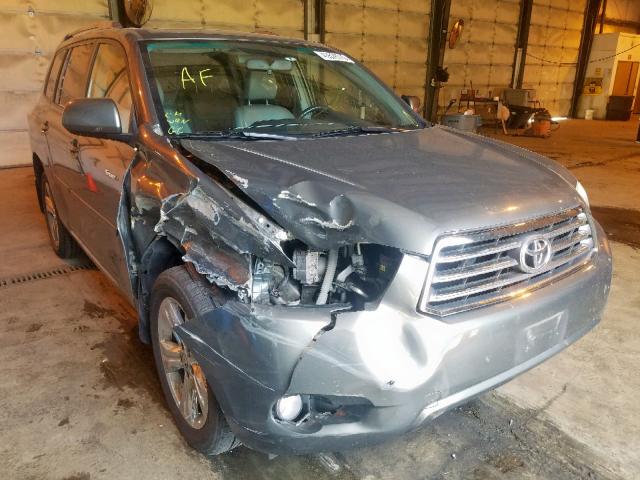 JTEES43A082103913 - 2008 TOYOTA HIGHLANDER GRAY photo 1