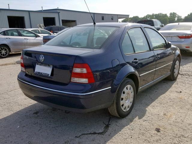 3VWRK69M54M113176 - 2004 VOLKSWAGEN JETTA GL BLUE photo 4